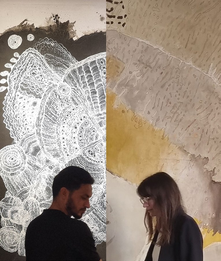 Illesha Design at work with artists and artworks